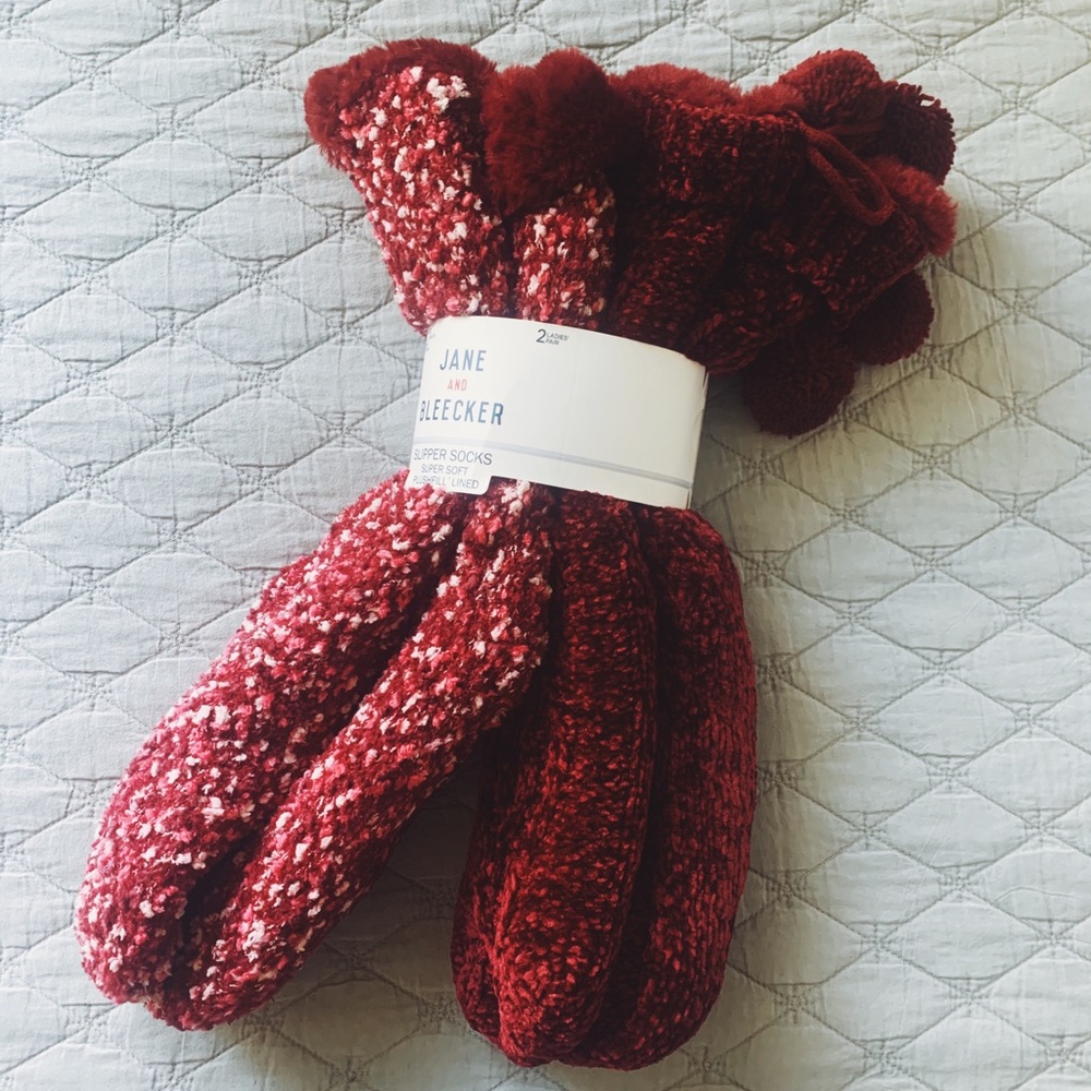 Jane & Bleecker Slipper Socks